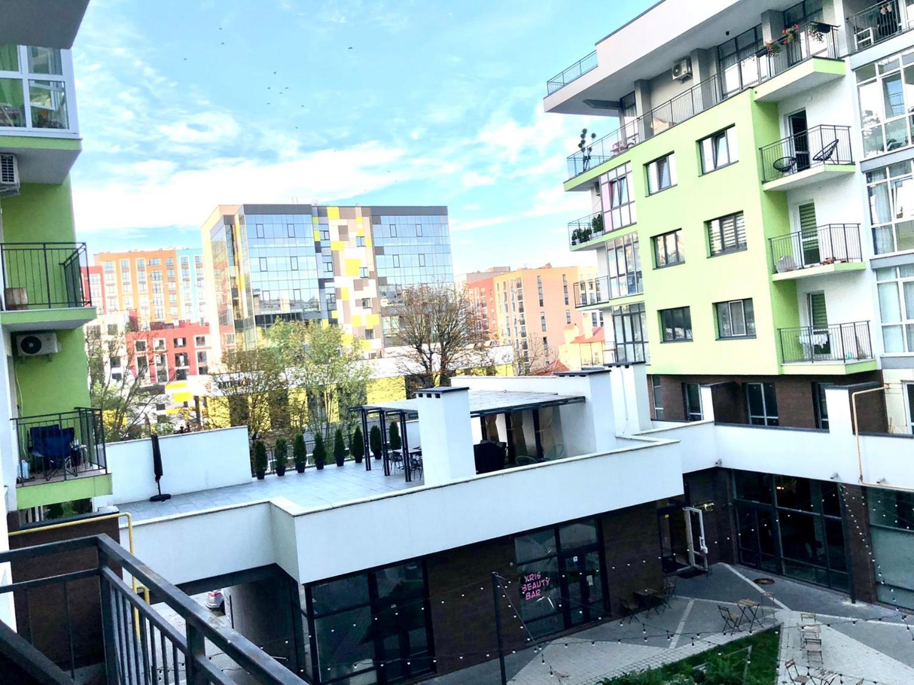 Osapart Comfortable Apartment In A Complex Great Britain Лвив Екстериор снимка